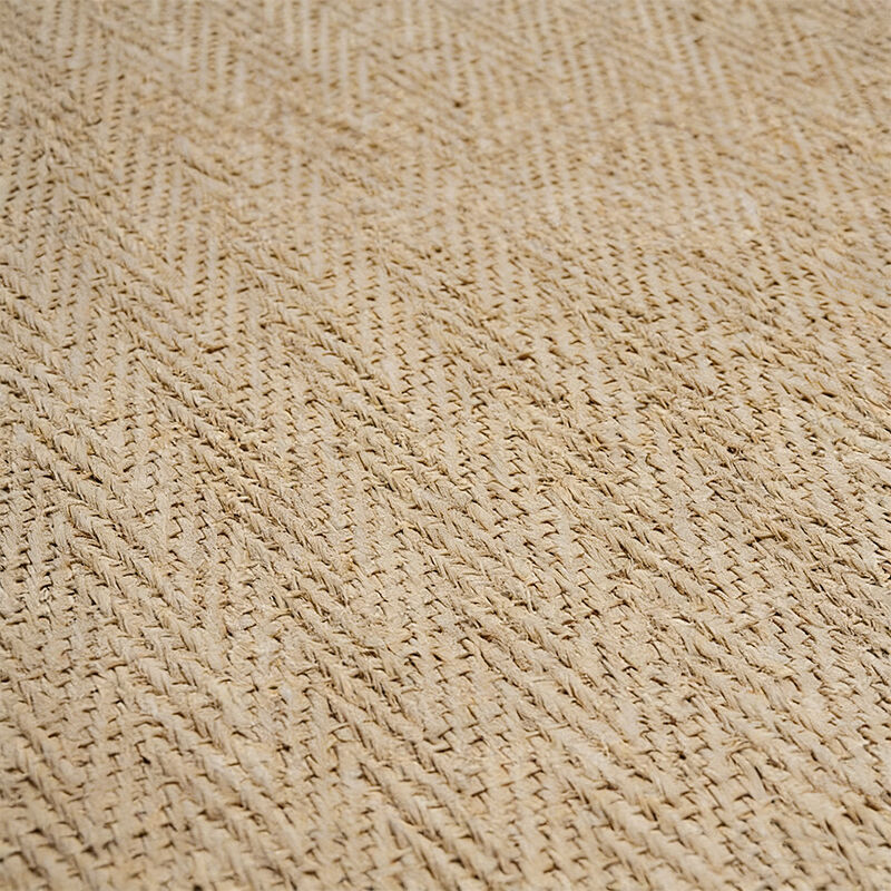 Pannello murale flessibile in porcellana morbida 3D MCM con texture a spina di pesce intrecciata per decorazione murale interna