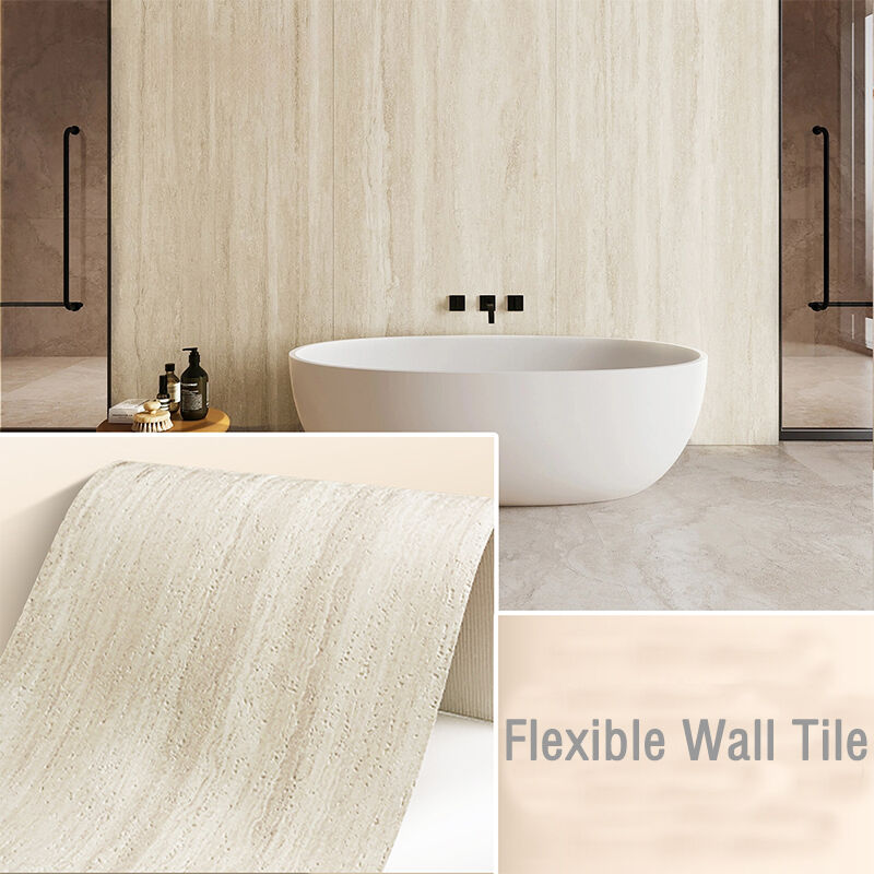 Pannelli Flessibili in Argilla per Rivestimenti Murali in Pietra, Ecologici per Decorazioni Murali Interne/Esterne di Scuole, Ville e Hotel