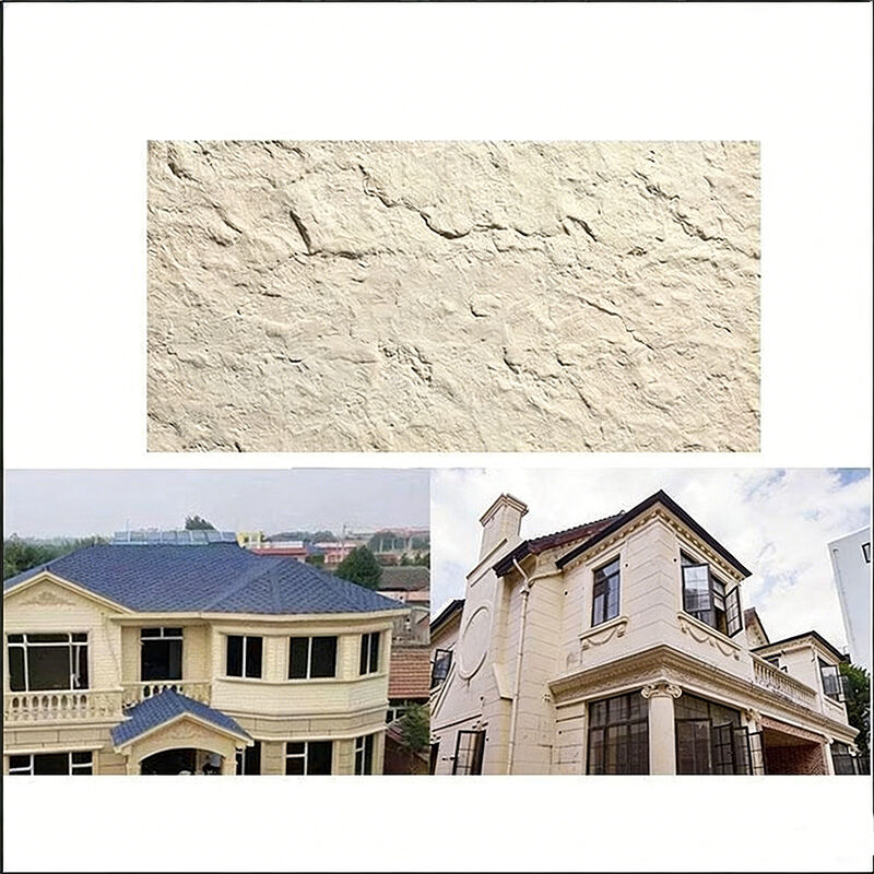 Piastrelle morbide flessibili Materiale solido artificiale Effetto di pietra Durable Facile installazione per il muro Progetto Edificio Villa Hotel