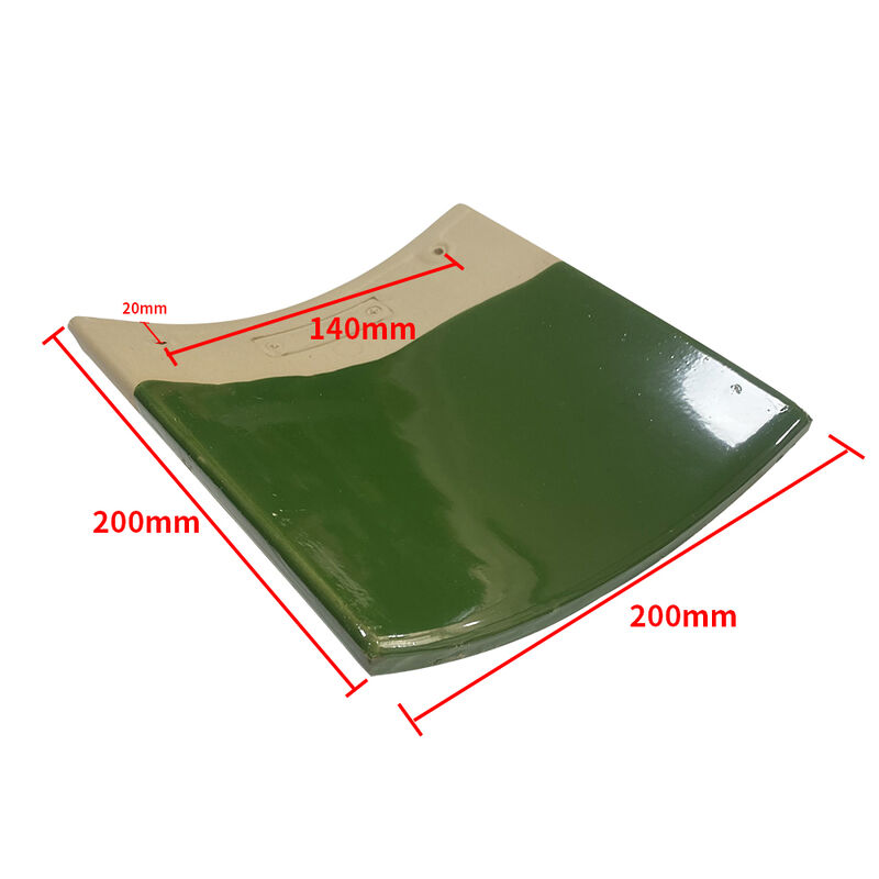 Padiglione in stile cinese a telaio in legno con piastrelle vetrate verdi Retro texture in legno Giardino paesaggistico Gazebo per balcone Decorazione naturale