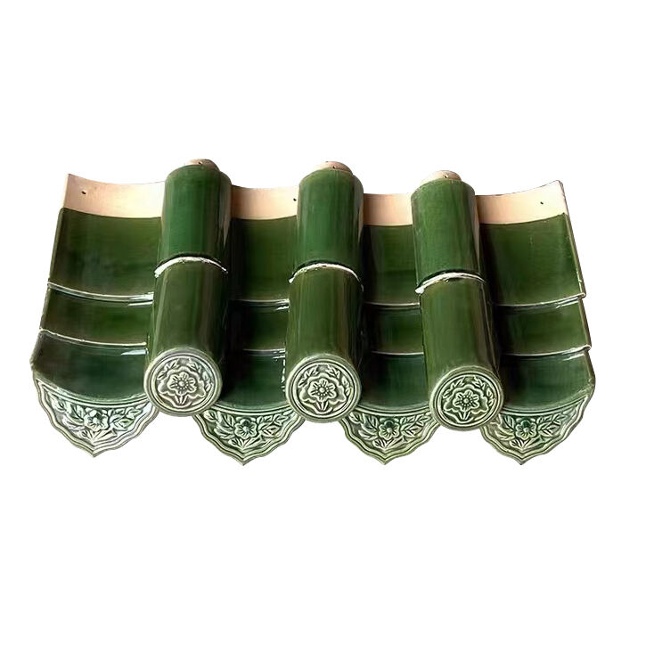 Antico padiglione di legno esagonale con piastrelle vetrate cinesi all'aperto Villa giardino a sei angoli Paesaggio cinese Gazebo Paesaggio padiglione anticorrosione