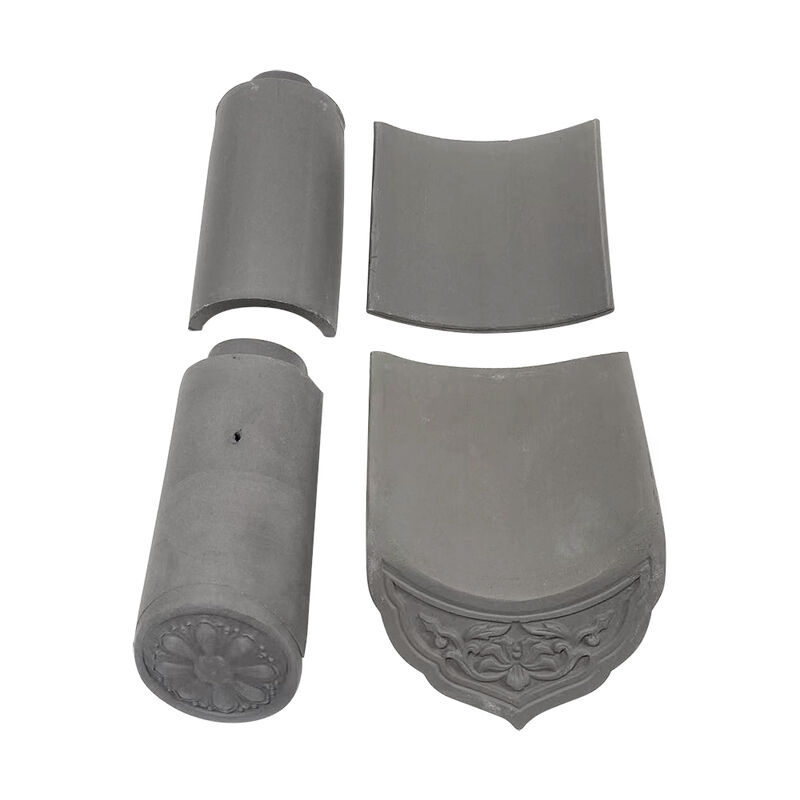 Gazebo/Padiglione da Giardino con Set Completo di Tegole in Argilla Grigia Cinese in Vendita Istruzioni per l'Installazione