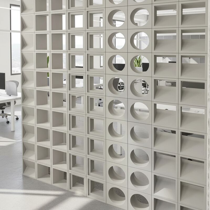 Perforated Concrete Blocks Fancy Lattice Concrete Masonry Block for Exterior Wall Partition