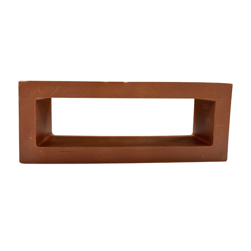 Terracotta Gattice Bricks Breeze Block Hollow Brick con Matt Surface per rivestimento di pareti esterne e divisori spaziali interni traspiranti