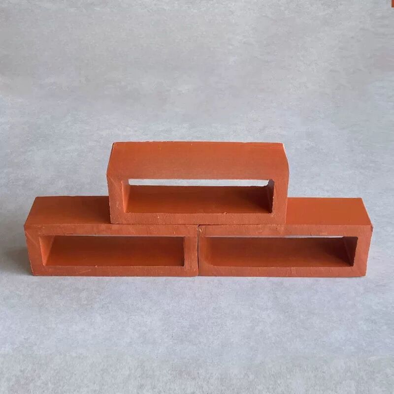 Terracotta Gattice Bricks Breeze Block Hollow Brick con Matt Surface per rivestimento di pareti esterne e divisori spaziali interni traspiranti