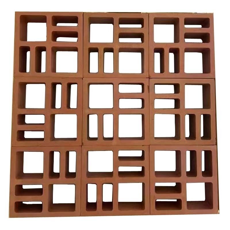 Terracotta Breeze Block Panels Architettura Pareti Decorative Perforate Bricks