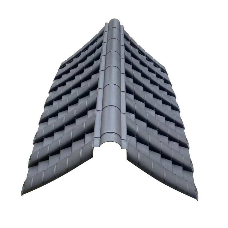 Tegola in plastica Lastra per copertura in resina sintetica PP Tegole impermeabili resistenti al calore per gazebo della villa