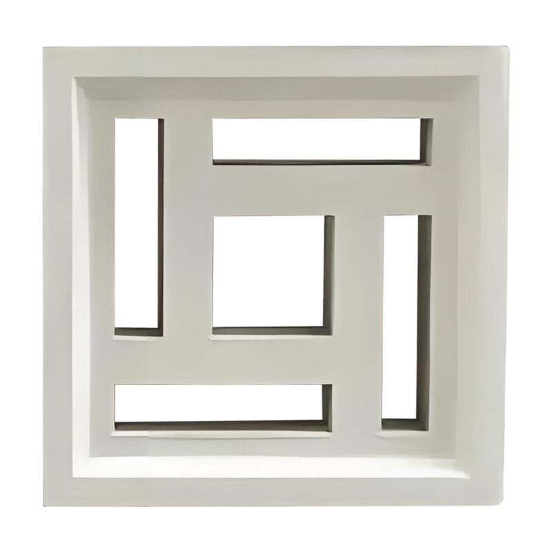 Doppio blocco quadrato Breeze Muro di blocchi decorativi in ​​​​cemento Blocchi di cemento forati per paesaggi di mobili