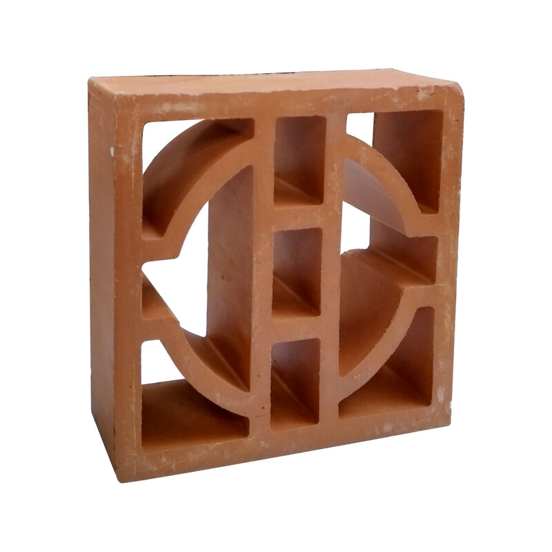 Terracotta Geometrica Classica Breeze Blocks Architettonica Artiglieria Scarica di Artiglieria per le Faccate Moderne