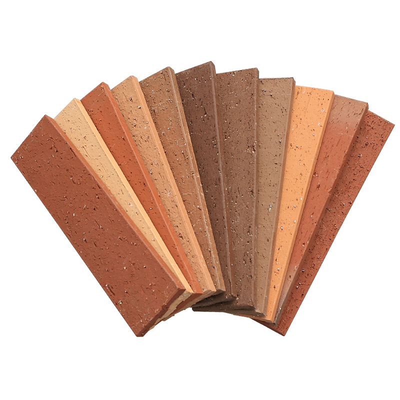 Fabbricazione di mattoni di terracotta a forma di L