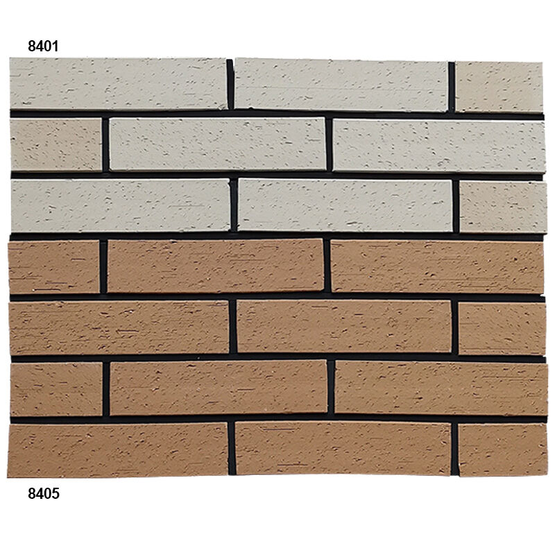 Tessuto di mattoni di terracotta scivoli di argilla ecologica piastrelle di mattoni per pareti rivestimento interno ed esterno facciate