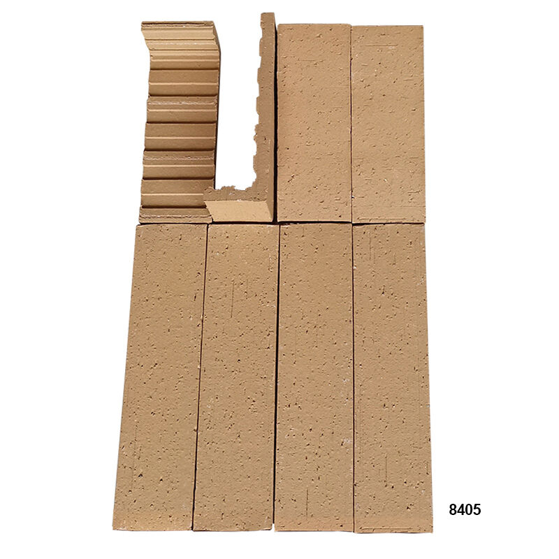 Tessuto di mattoni di terracotta scivoli di argilla ecologica piastrelle di mattoni per pareti rivestimento interno ed esterno facciate