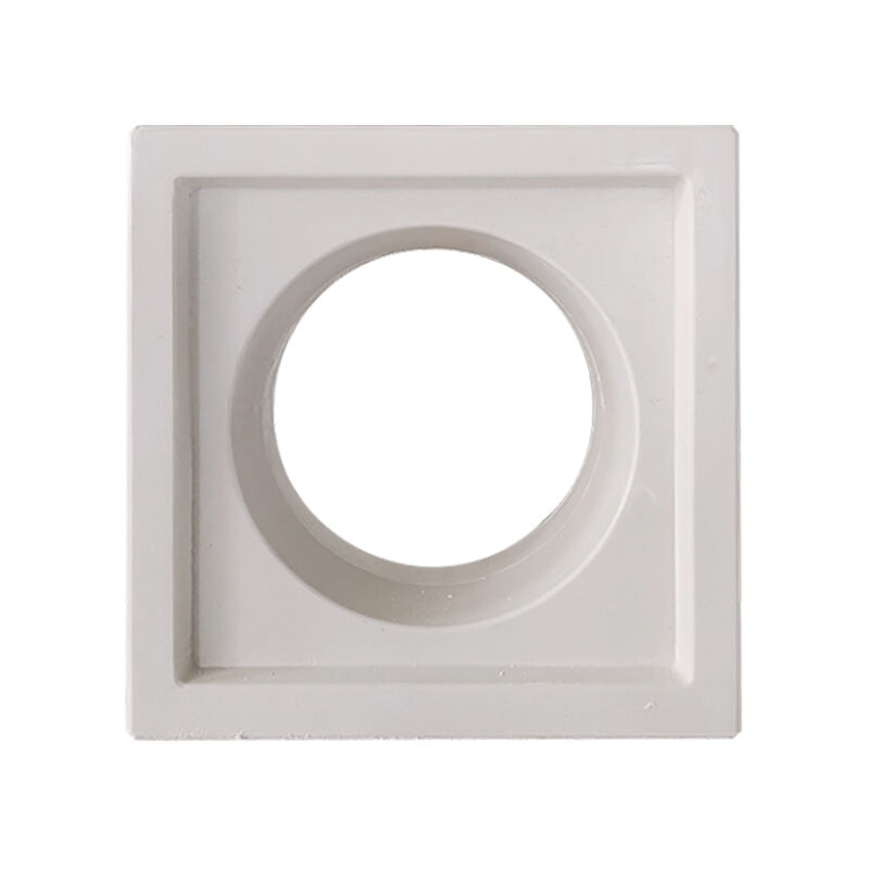 Blocchi di cemento geometrici cavi, blocchi decorativi a rete bianca per giardino interno e divisorio per patio