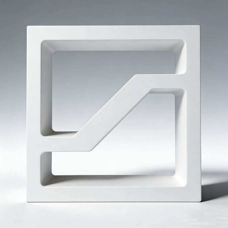 Moderni blocchi geometrici di cemento per ventilazione Pareti divisorie mattoni di cemento per facciate architettoniche Pareti schermo