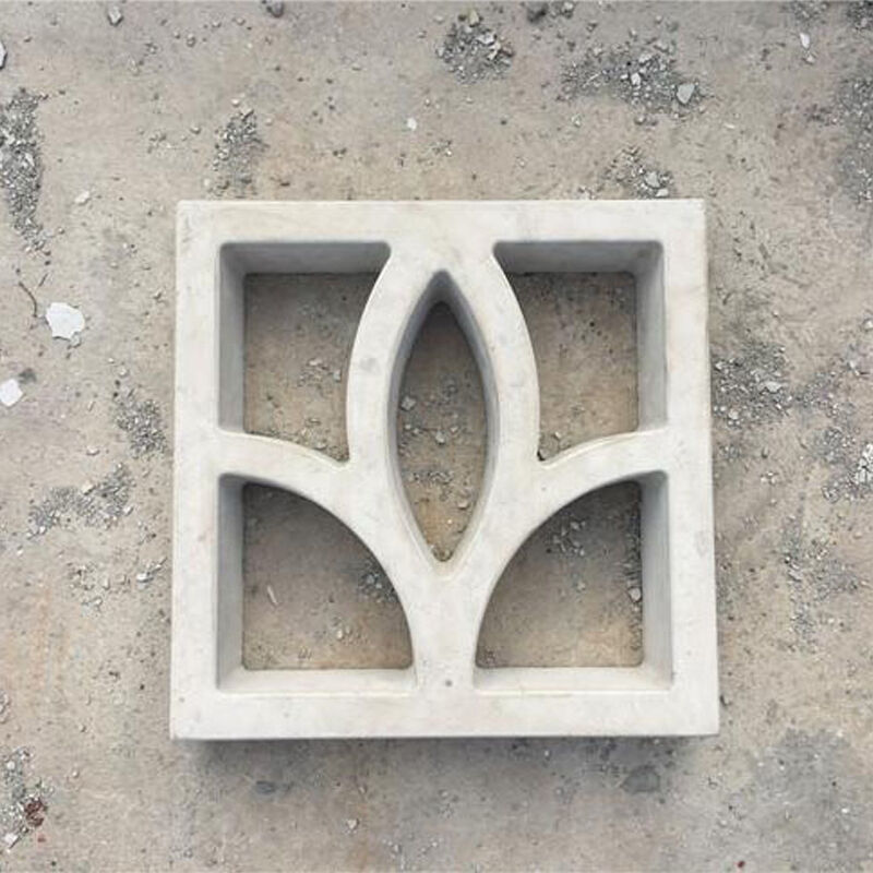 Moderni blocchi geometrici di cemento per ventilazione Pareti divisorie mattoni di cemento per facciate architettoniche Pareti schermo