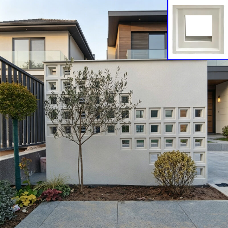 Blocchi Decorativi in Cemento per Muri Architettonici di Privacy, Blocchi Moderni per Muri Caratteristici, Ville, Pati