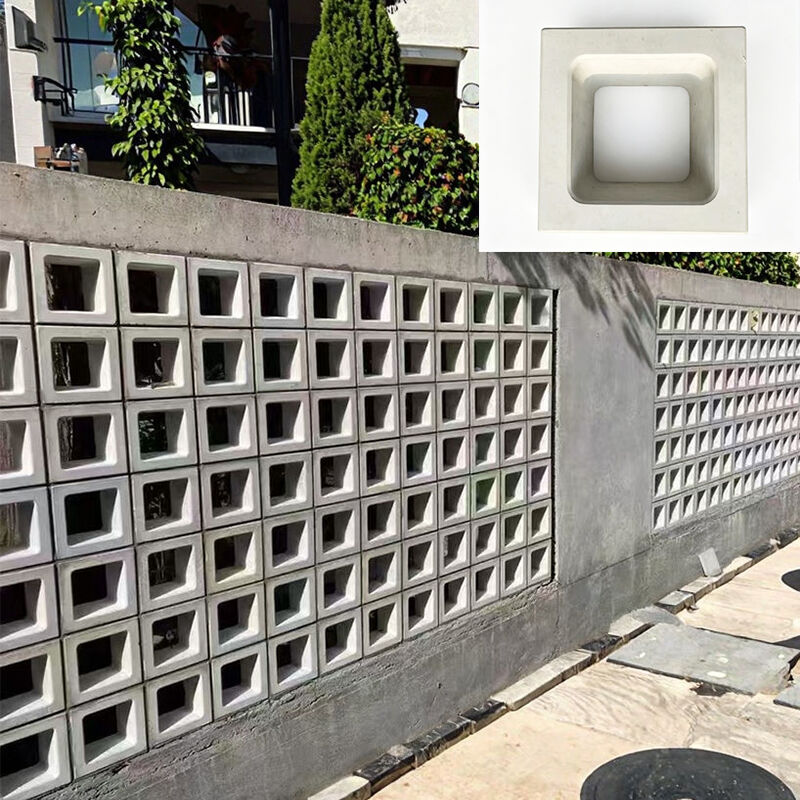 Blocco di cemento prefabbricato in blocchi di cemento per recinzioni da giardino, pareti esterne, ventilazione e applicazioni decorative