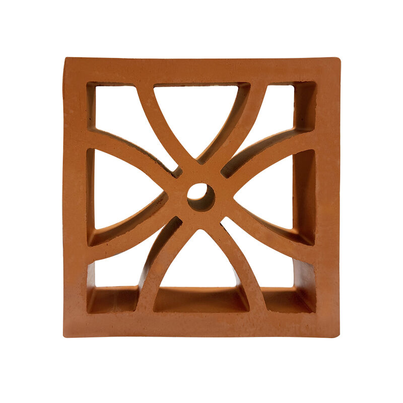 3D Art Terracotta Firebricks Parete di ventilazione Blocchi di brezza per recinzione schermo Parete e soffitto personalizzabili