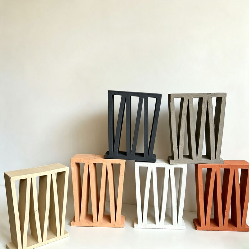 Moderno Lineare Molti colori Artiglio schermo blocchi di terracotta Brice mattoni per la privacy Pareti & caratteristiche facciate